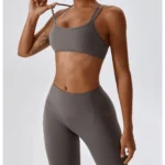 Aeroflex Sculptfit Yoga Set 1 Bra Trousers Far Mountain Grey 2