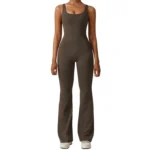 Peach Hip Lifting Jumpsuit Hollow Out Back Jiao Tea Cafe 1