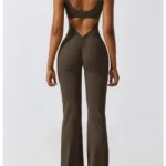 Peach Hip Lifting Jumpsuit Hollow Out Back Jiao Tea Cafe 5