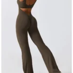 Peach Hip Lifting Jumpsuit Hollow Out Back Jiao Tea Cafe 6