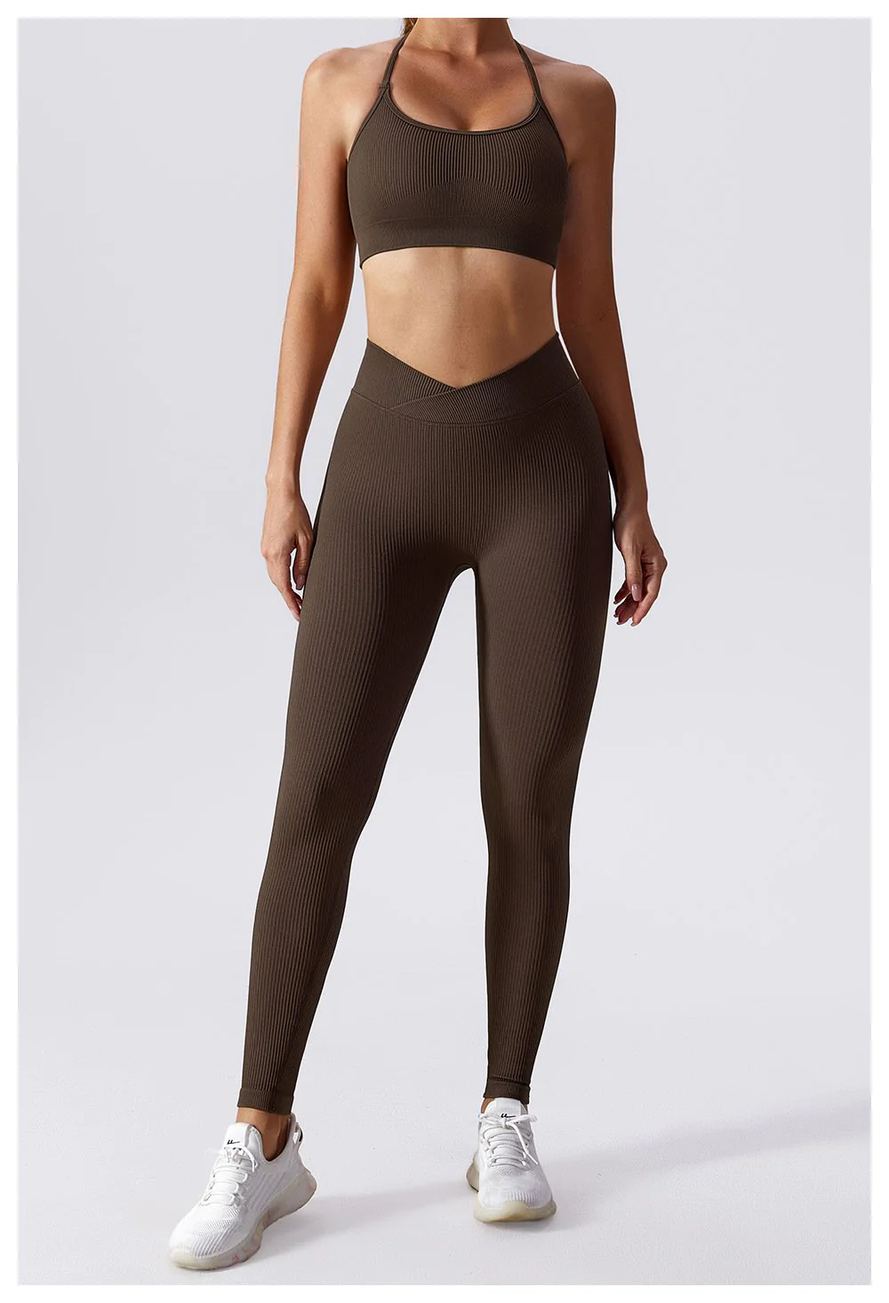 Seamless High-Waist Sports Leggings - Krashaa