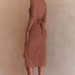 Knit Collar Dress