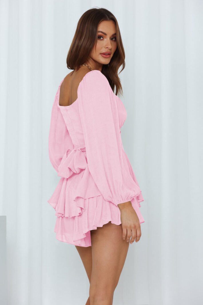 Ruffle Layered Dress