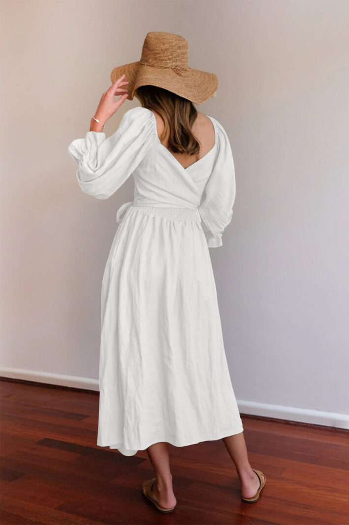 A-Line Cotton Dress