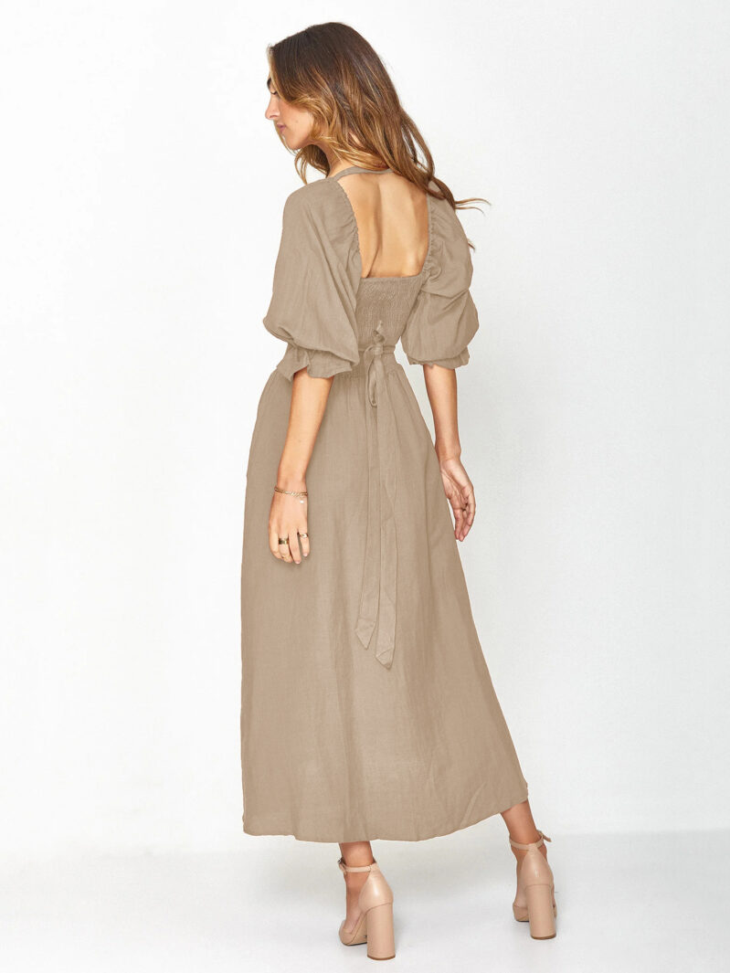 A-Line Cotton Dress