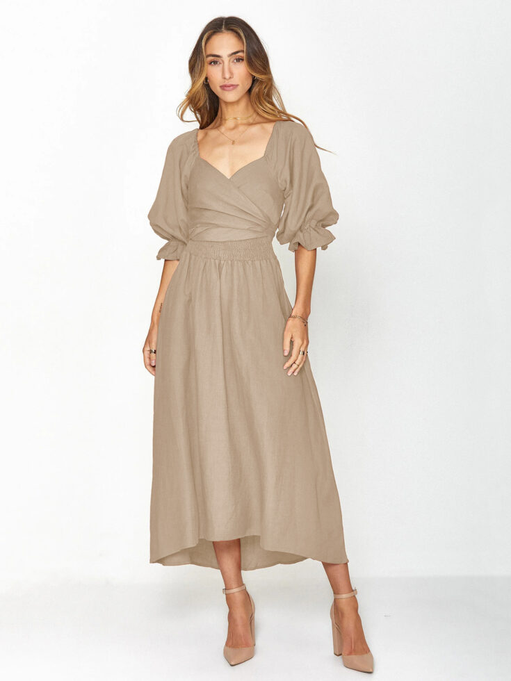 A-Line Cotton Dress