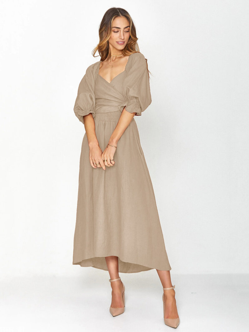 A-Line Cotton Dress