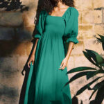 A-Line Cotton Dress