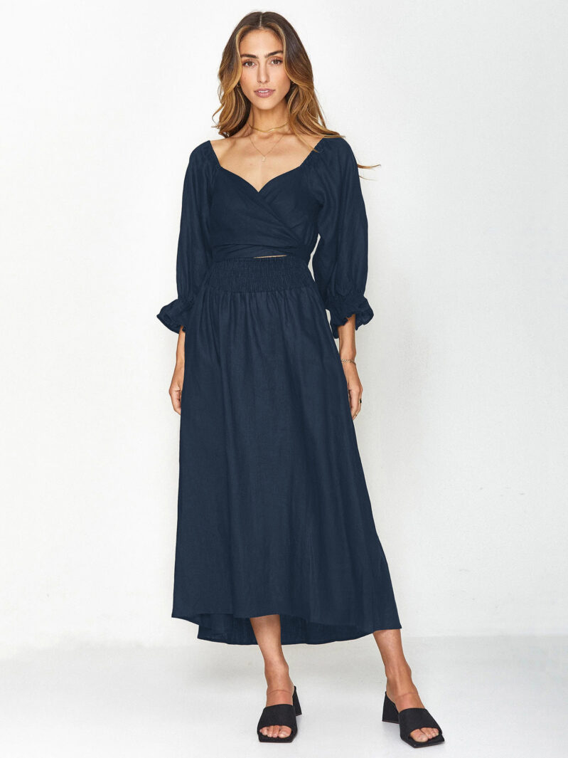 A-Line Cotton Dress