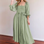 A-Line Cotton Dress