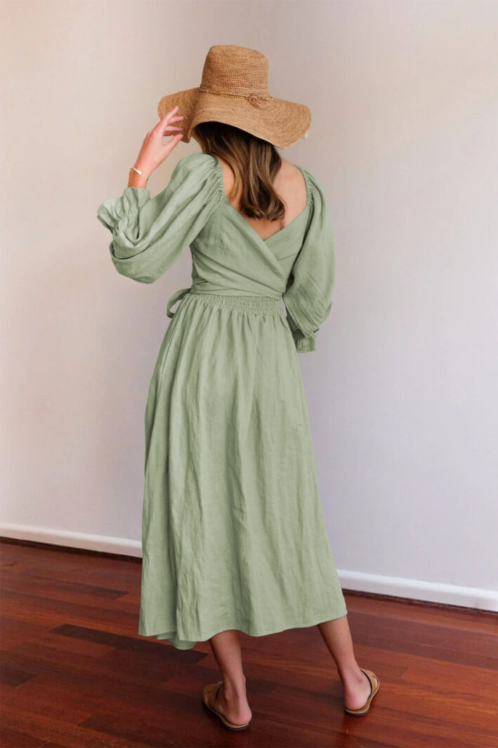 A-Line Cotton Dress