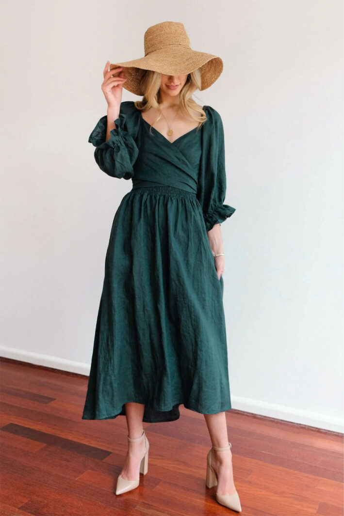 A-Line Cotton Dress