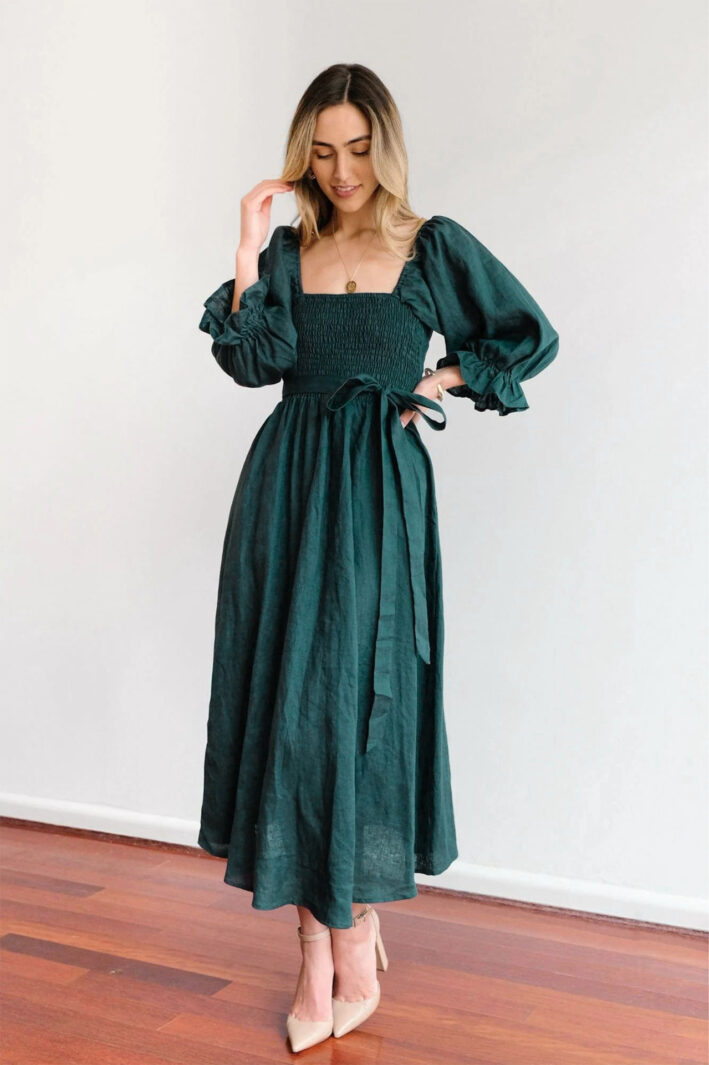 A-Line Cotton Dress