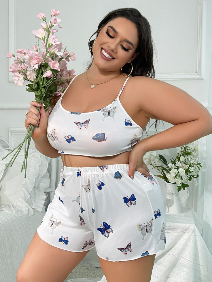 Plus Size Printed Pajama