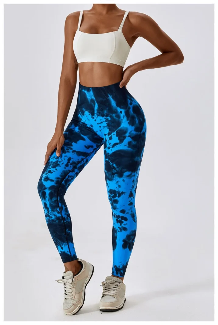 Tie-Dye Seamless Leggings