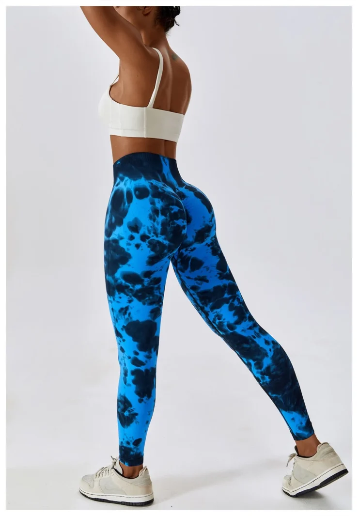 Tie-Dye Seamless Leggings