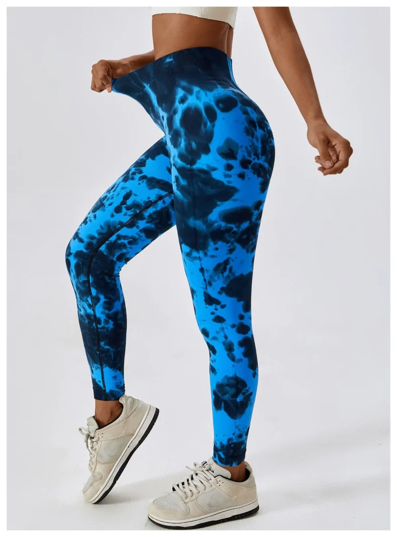 Tie-Dye Seamless Leggings