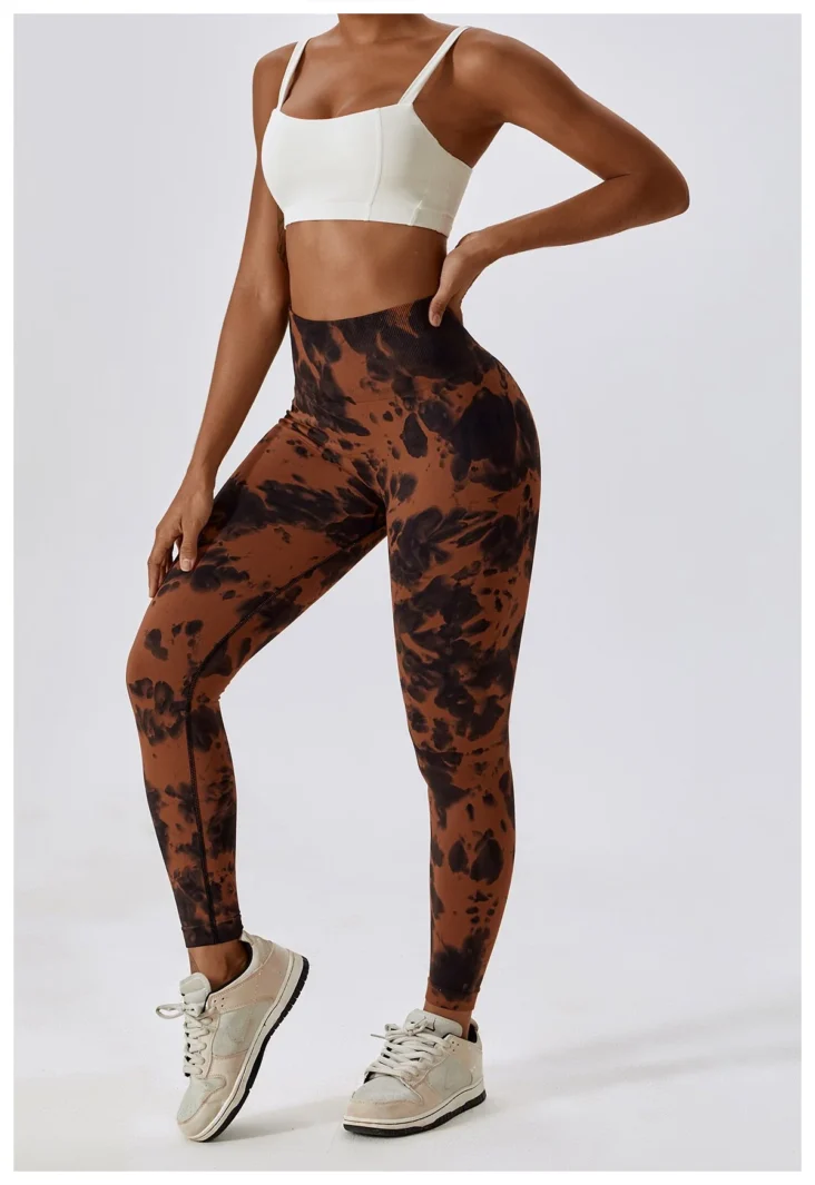 Tie-Dye Seamless Leggings