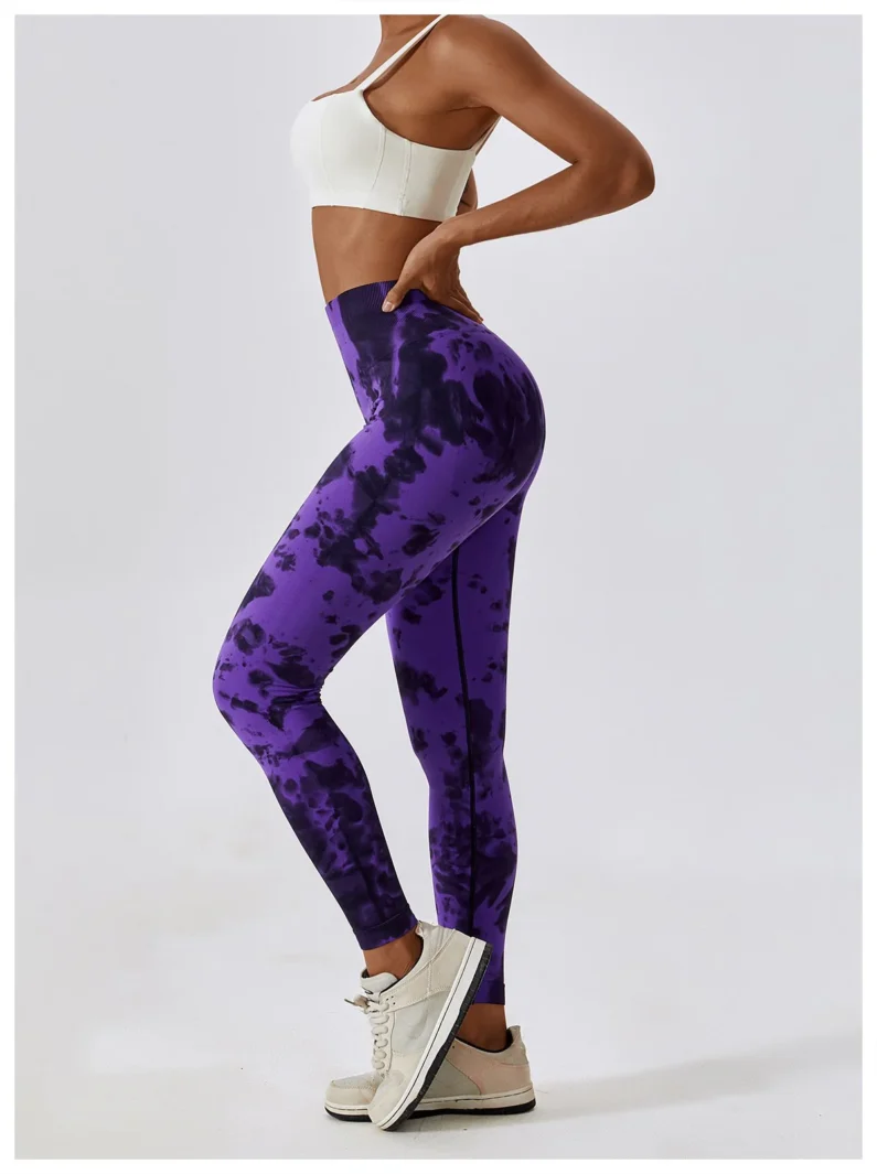 Tie-Dye Seamless Leggings