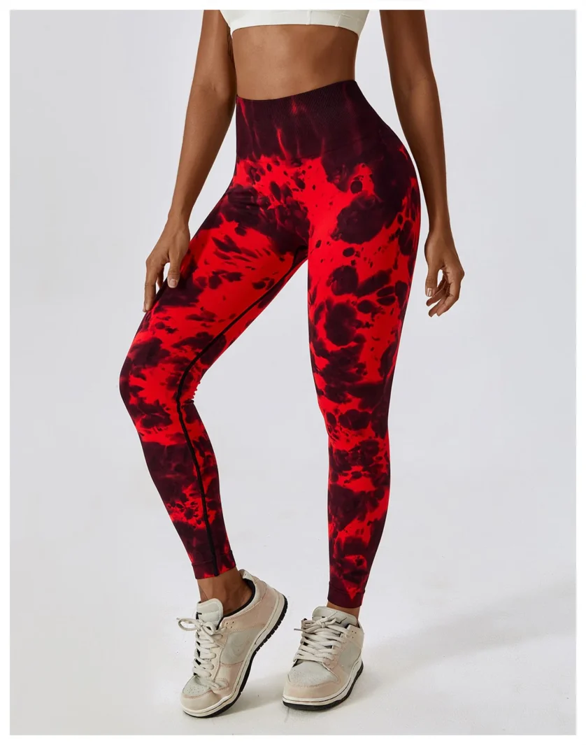 Tie-Dye Seamless Leggings