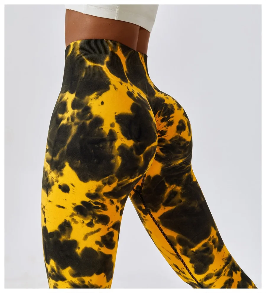 Tie-Dye Seamless Leggings