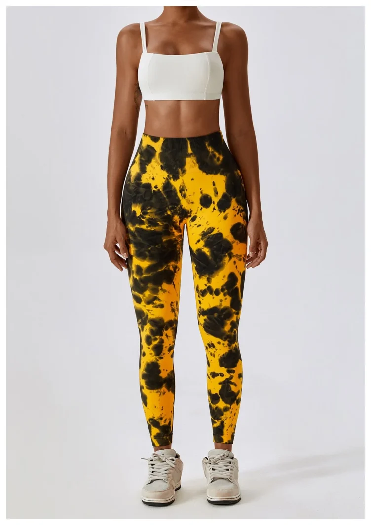 Tie-Dye Seamless Leggings