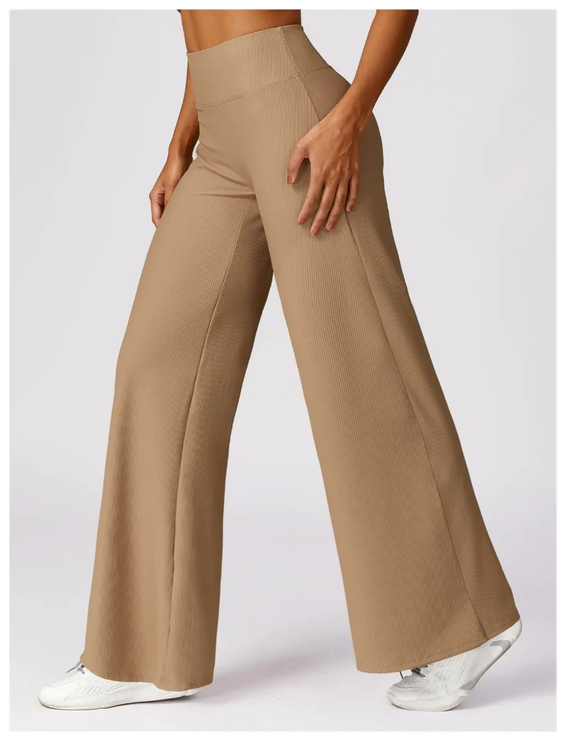 Straight Wide Leg Pants