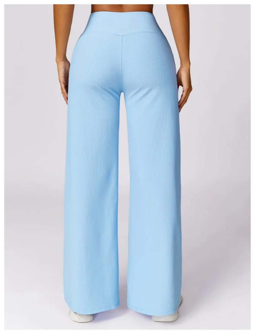 Straight Wide Leg Pants