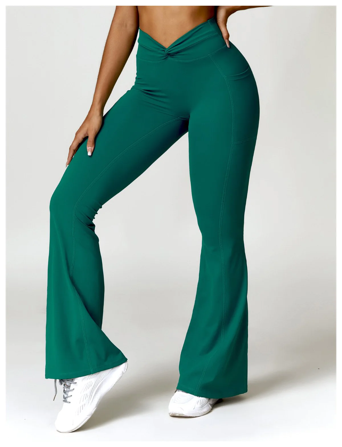 Wide Leg Flared Pants