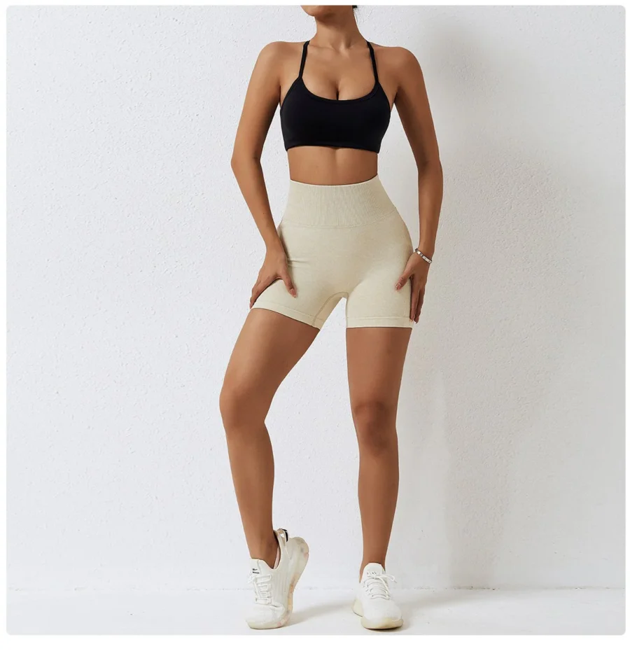 High Waist Running Shorts