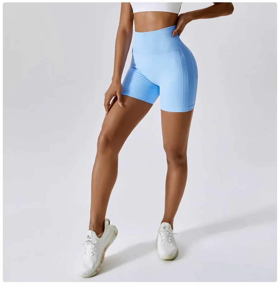 High Waist Running Shorts