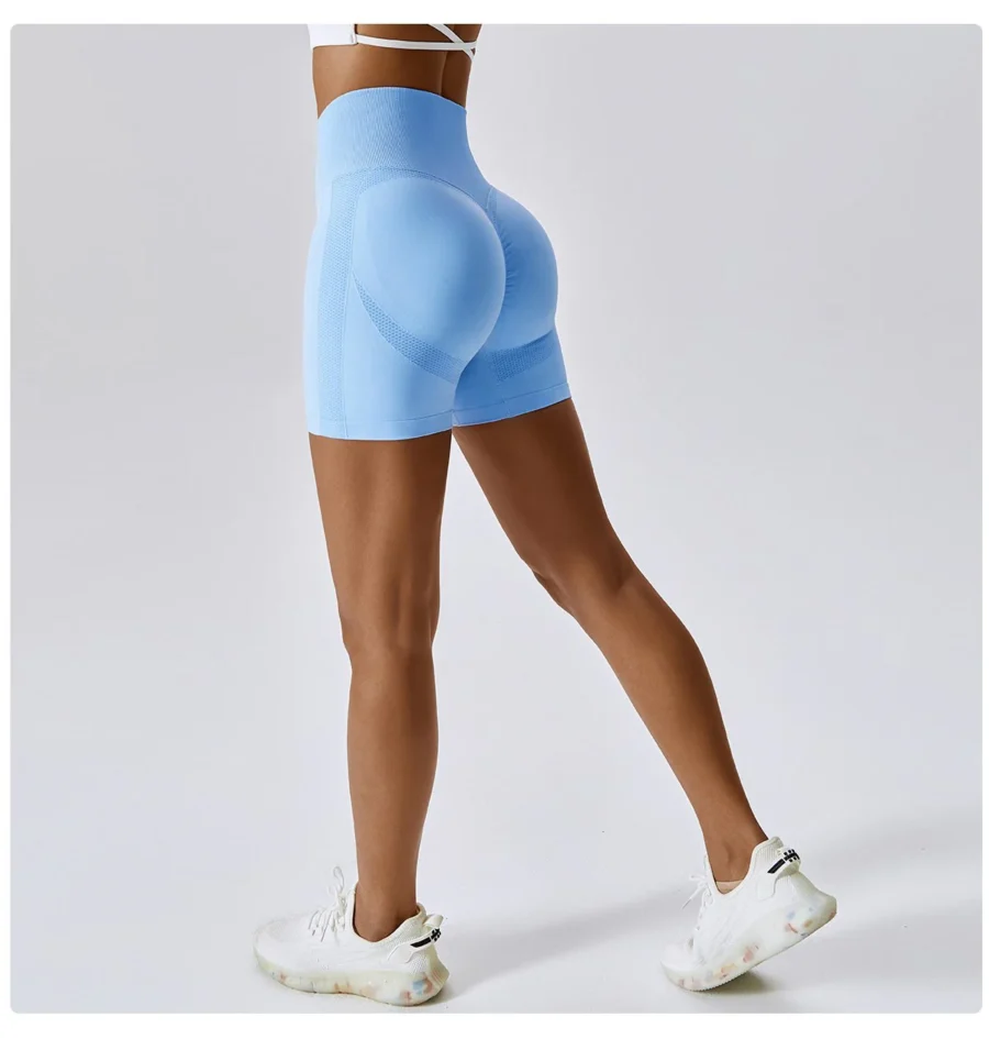 High Waist Running Shorts