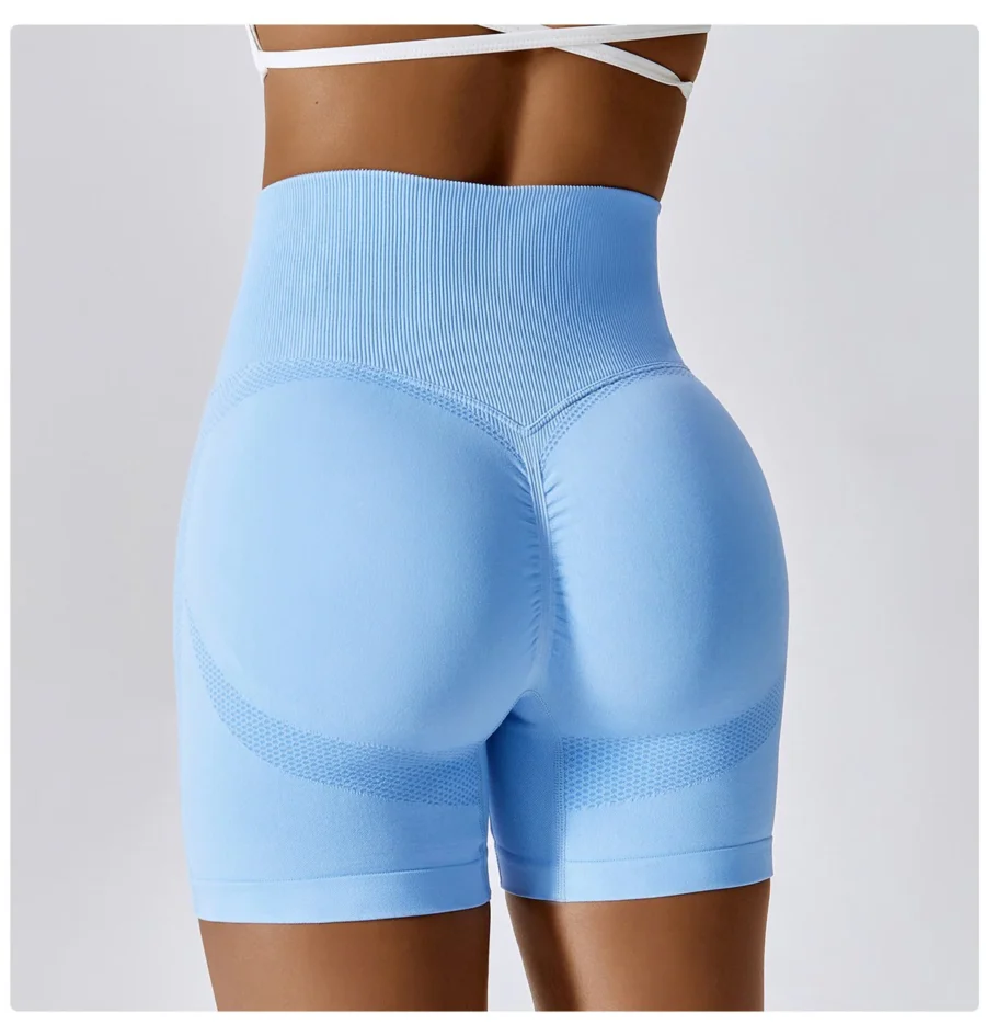 High Waist Running Shorts