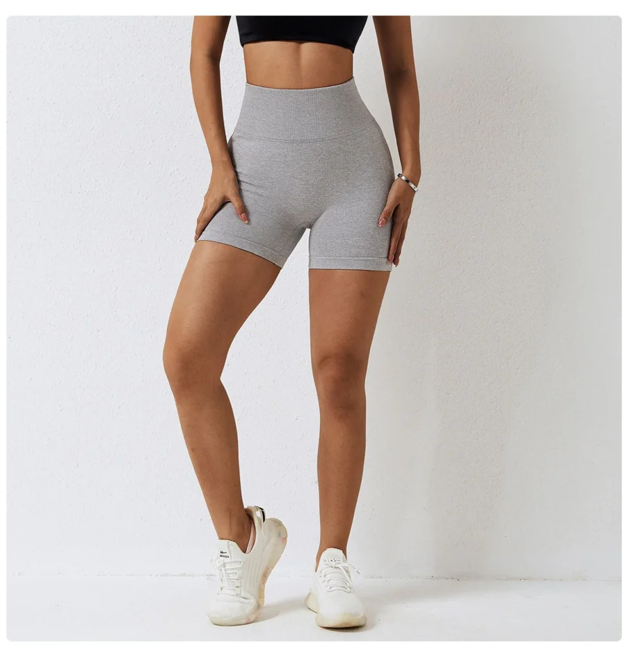 High Waist Running Shorts