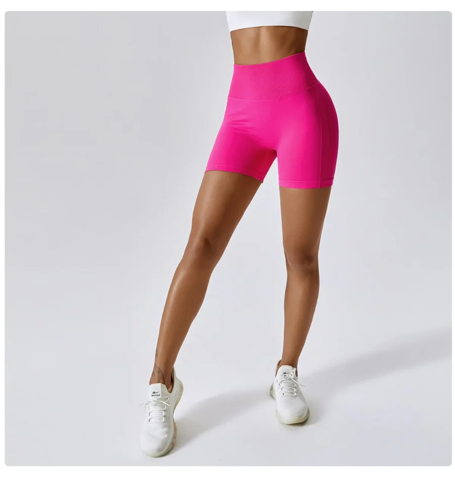 High Waist Running Shorts