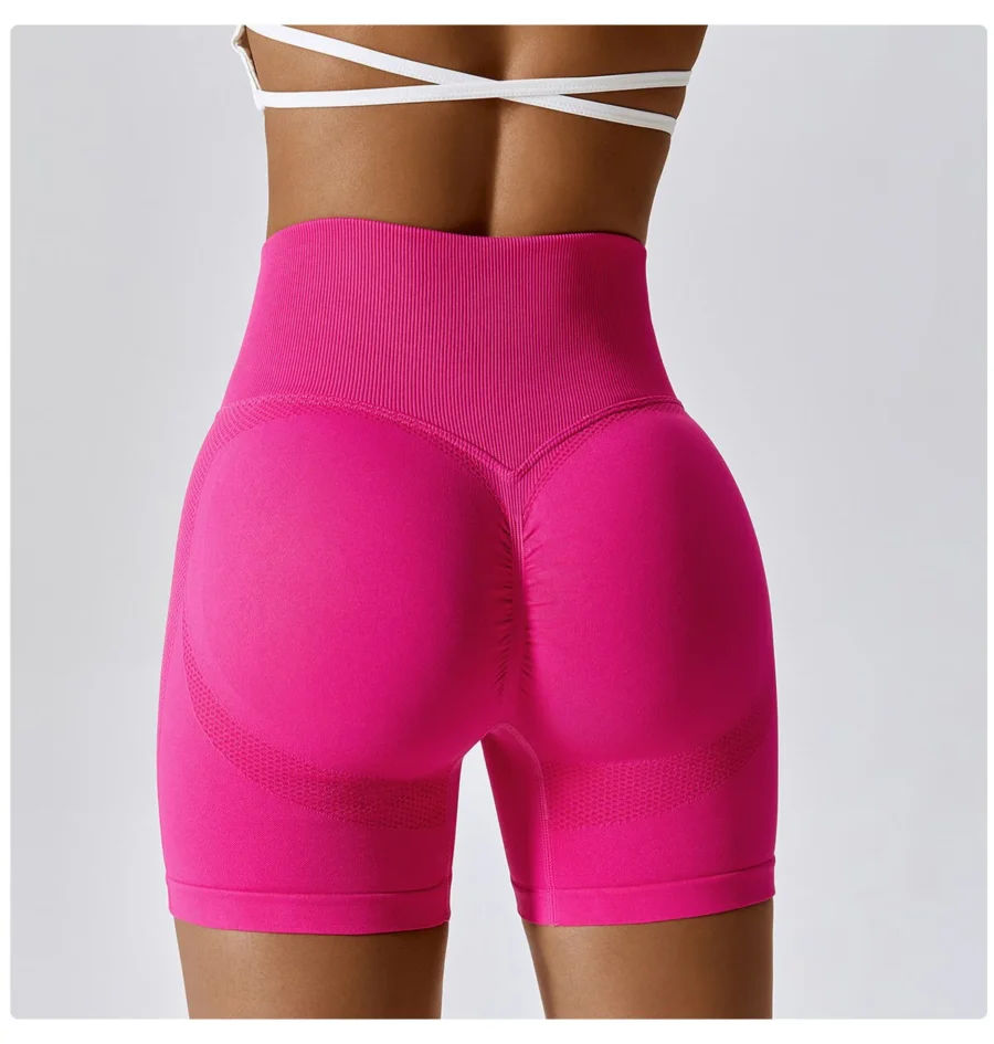 High Waist Running Shorts