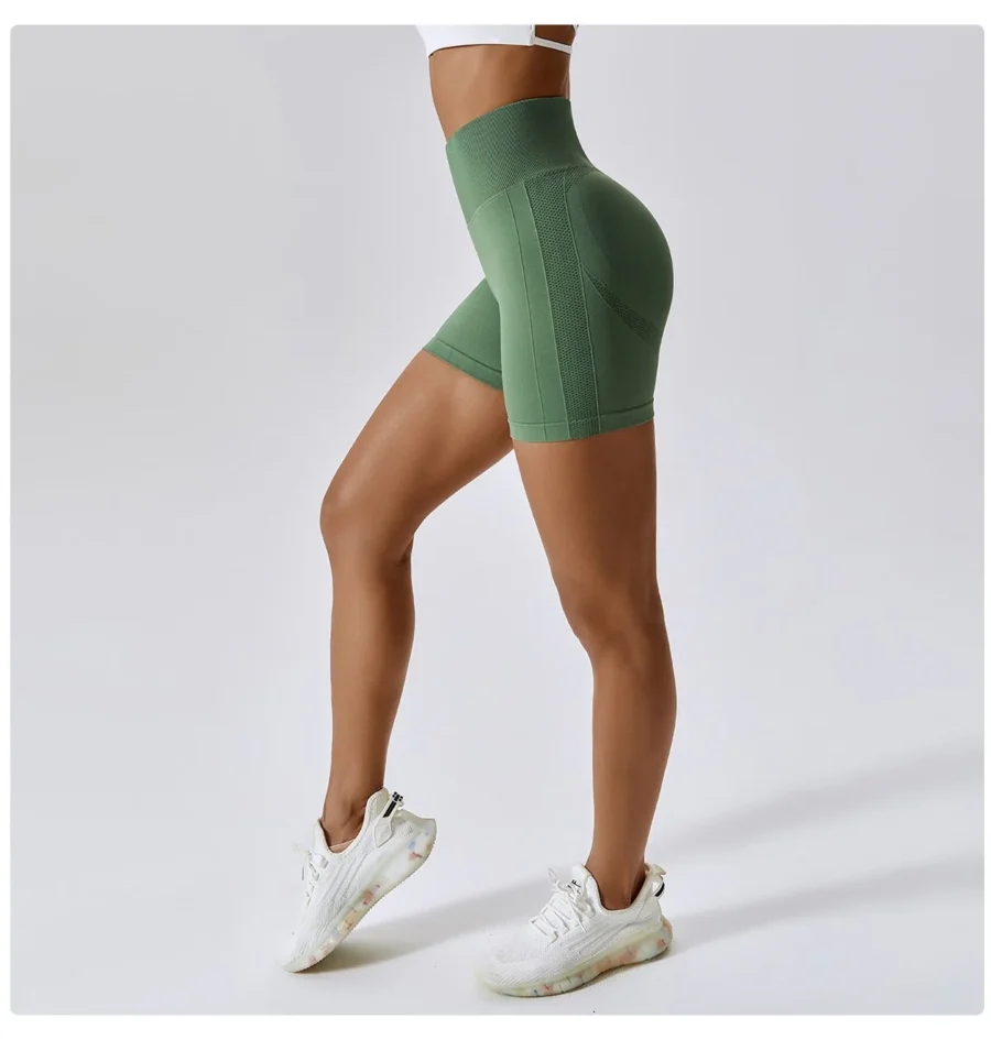 High Waist Running Shorts