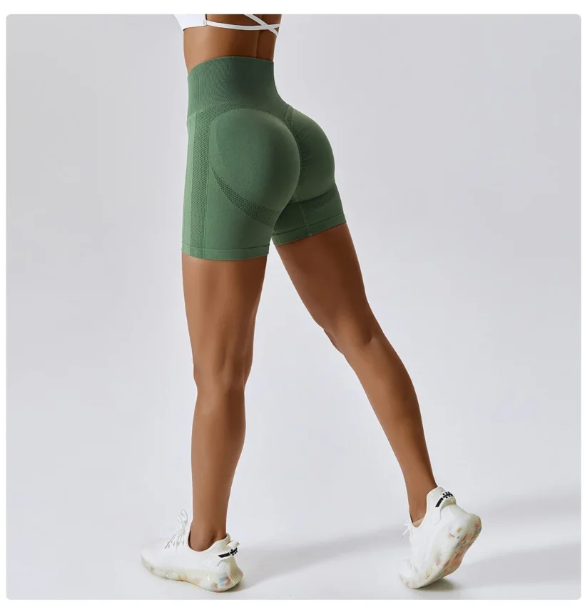 High Waist Running Shorts