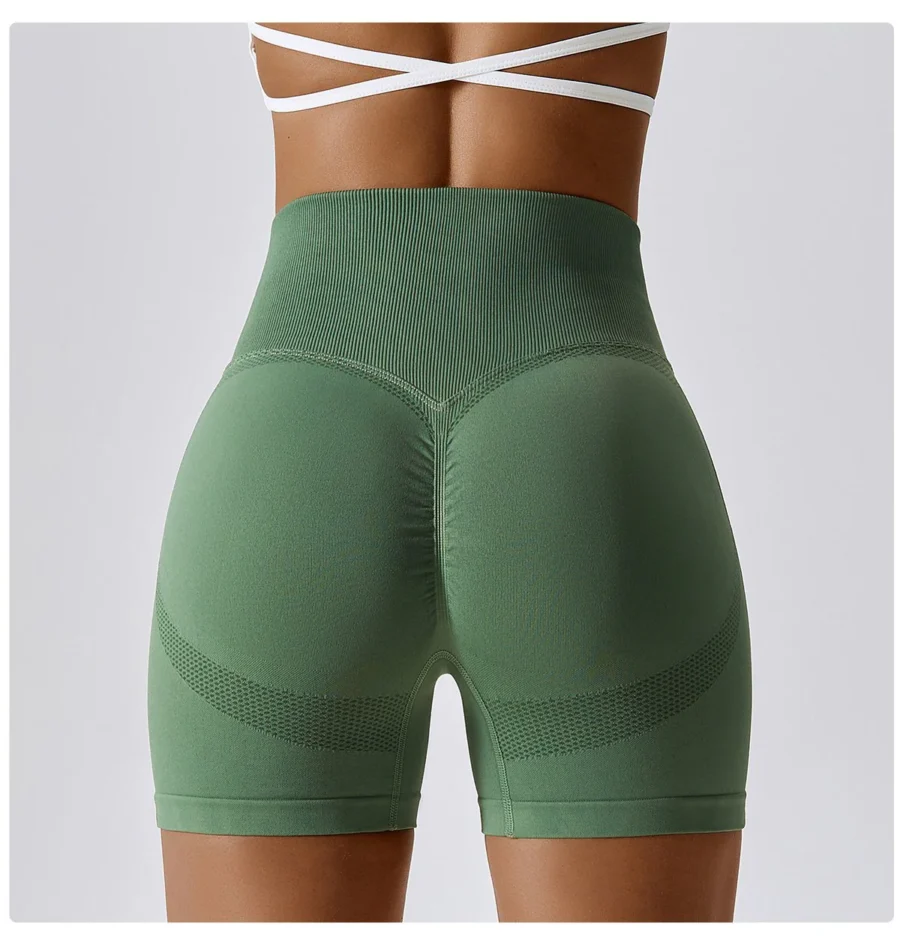 High Waist Running Shorts