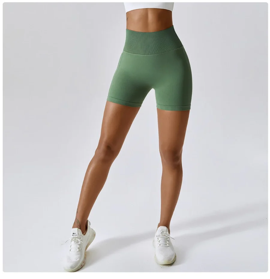 High Waist Running Shorts