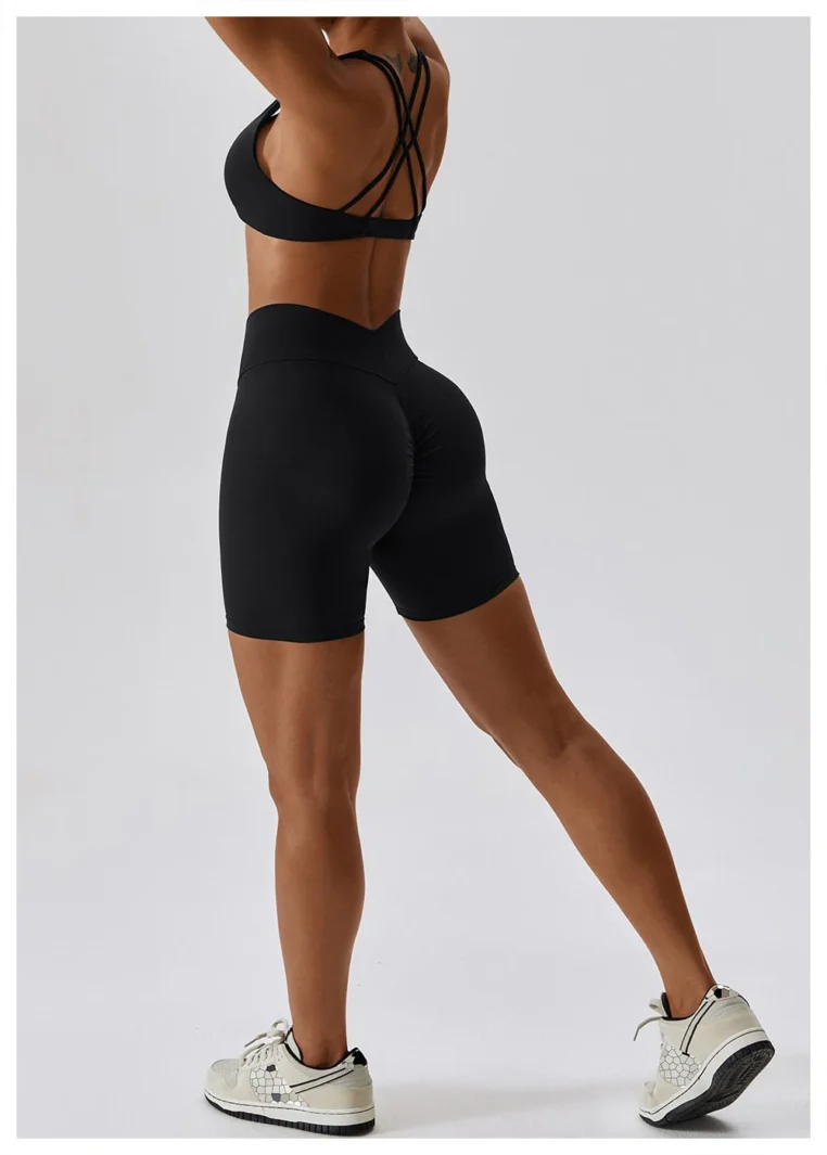 High Waist Sports Shorts