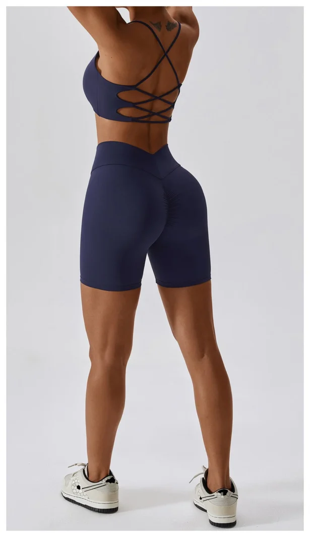 High Waist Sports Shorts