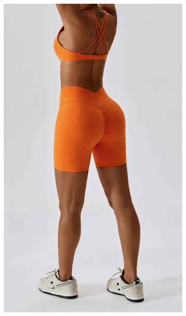 High Waist Sports Shorts