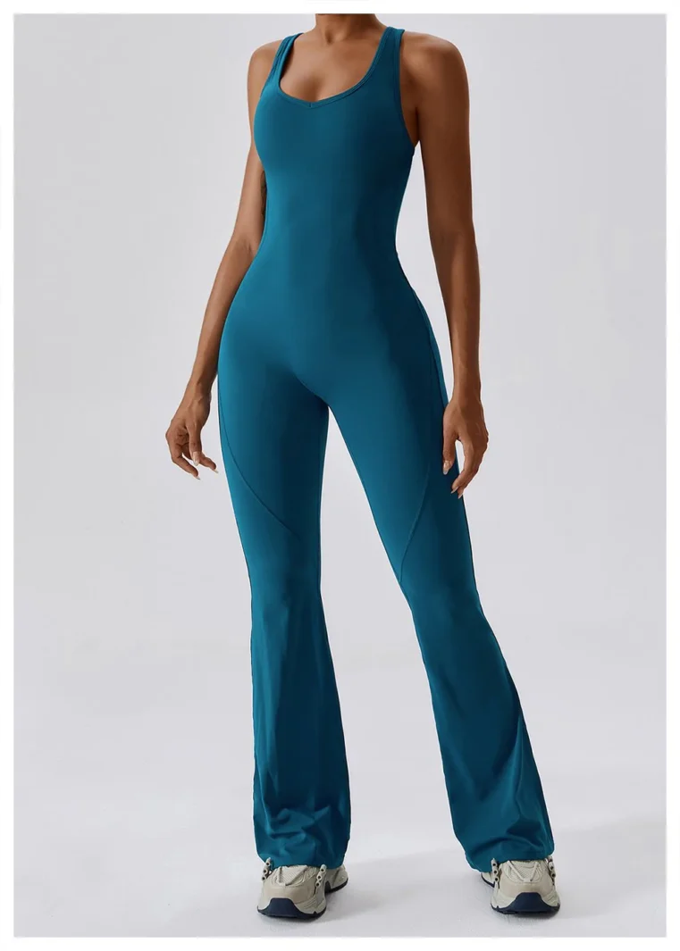 Back Cut-Out Jumpsuit