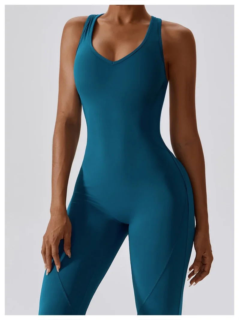 Back Cut-Out Jumpsuit