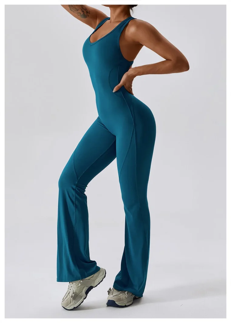 Back Cut-Out Jumpsuit