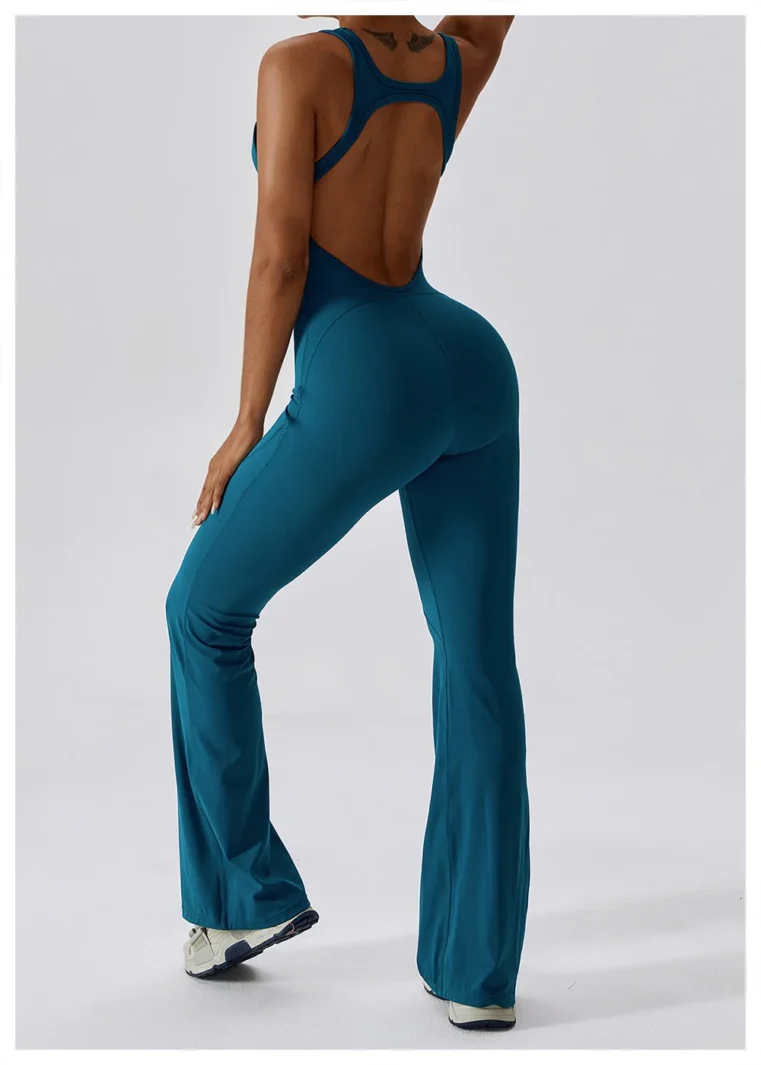 Back Cut-Out Jumpsuit