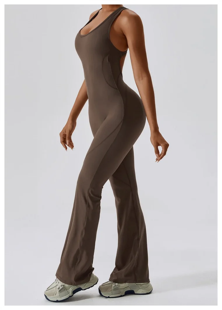 Back Cut-Out Jumpsuit