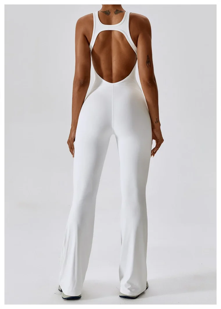 Back Cut-Out Jumpsuit