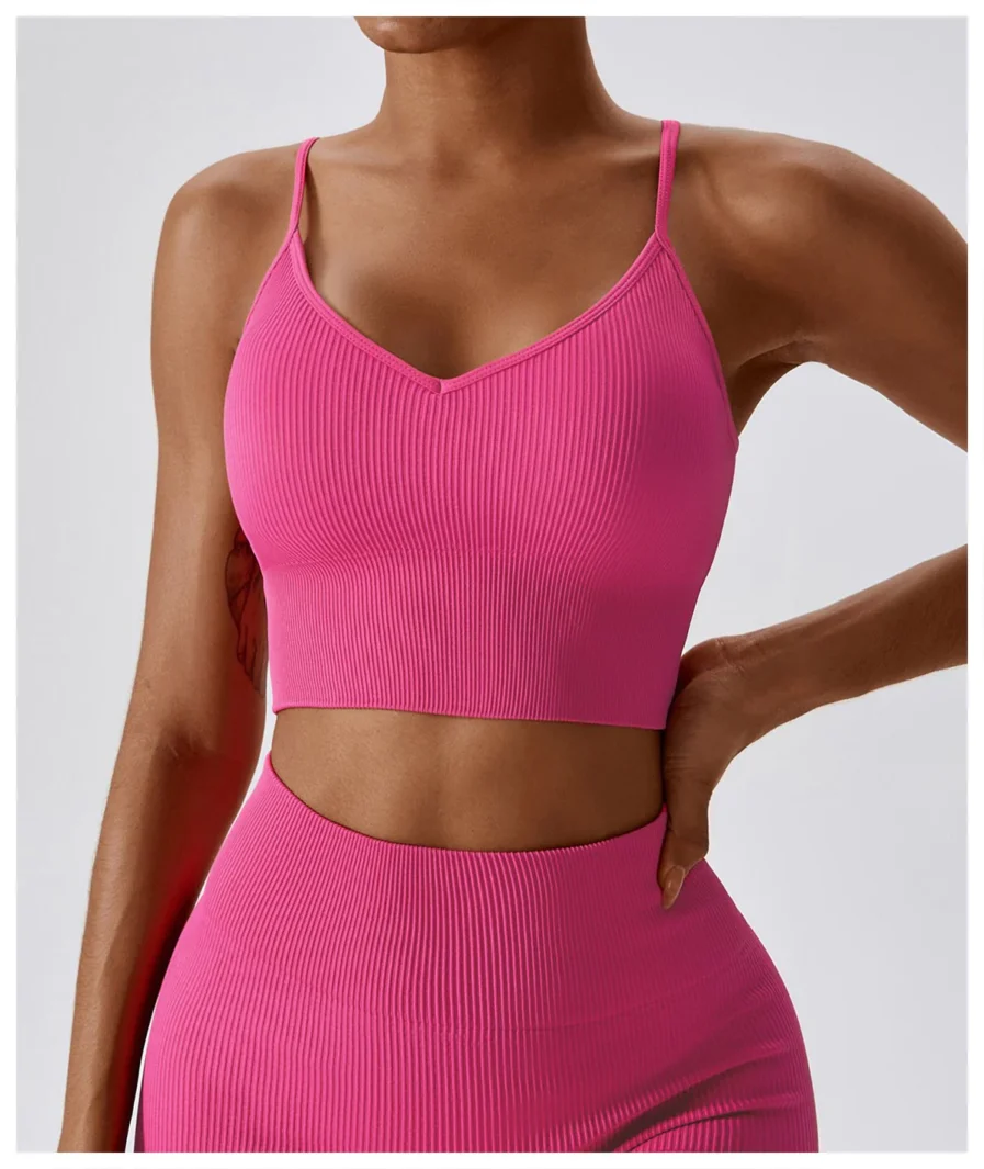 Ribbed Sports Bra